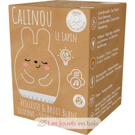 Mini veilleuse bruit blanc Calinou le Lapin UL8153 Ulysse 6