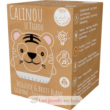 Mini veilleuse bruit blanc Calinou le Tigrou UL8154 Ulysse 6