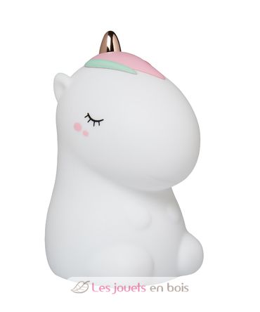 Veilleuse Licorne blanche avec télécommande L-UNIWHITER Little L 1