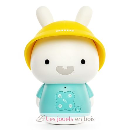 Veilleuse musicale Baby Bunny Bleu A-BBBLEU Alilo 1