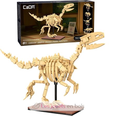 Squelette de Vélociraptor 256 pièces C59014W CaDA 4