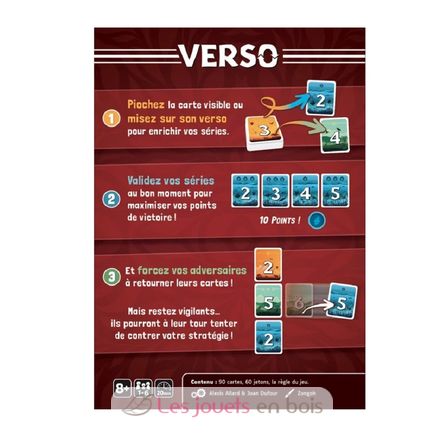 Jeu de stratégie Verso GI-GBVER Gigamic 4