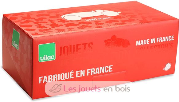 Voiture Speedster rouge 30 cm V2288R-2577 Vilac 5