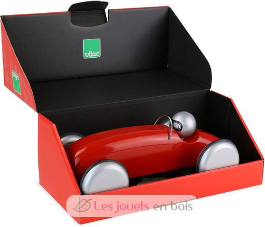Voiture Speedster rouge 30 cm V2288R-2577 Vilac 4