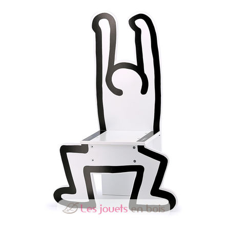 Chaise Keith Haring Blanche V9220 Vilac 4