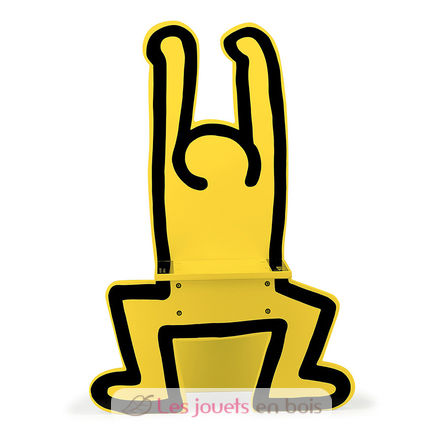 Chaise Keith Haring Jaune V09294-3505 Vilac 2