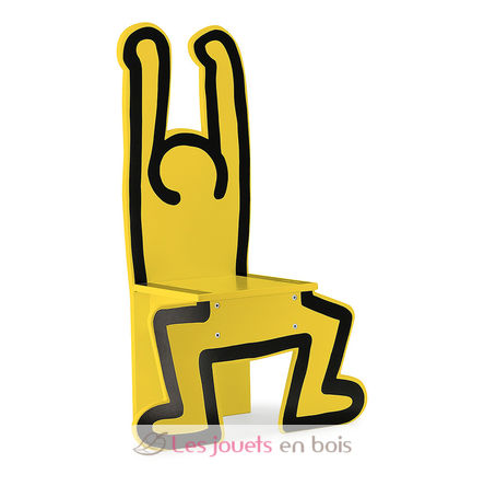 Chaise Keith Haring Jaune V09294-3505 Vilac 1