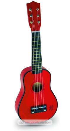 Guitare rouge V8306 Vilac 1