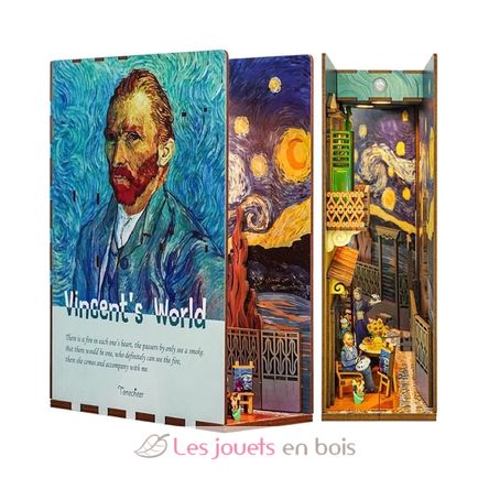 Book Nook Le monde de Vincent T-TQ113 Tonecheer 2
