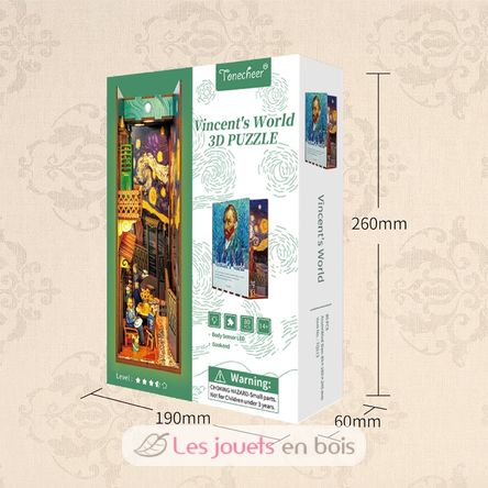 Book Nook Le monde de Vincent T-TQ113 Tonecheer 3