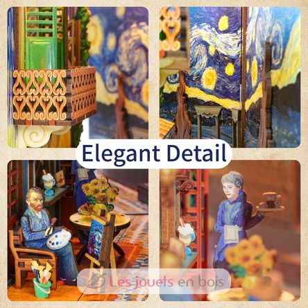 Book Nook Le monde de Vincent T-TQ113 Tonecheer 4