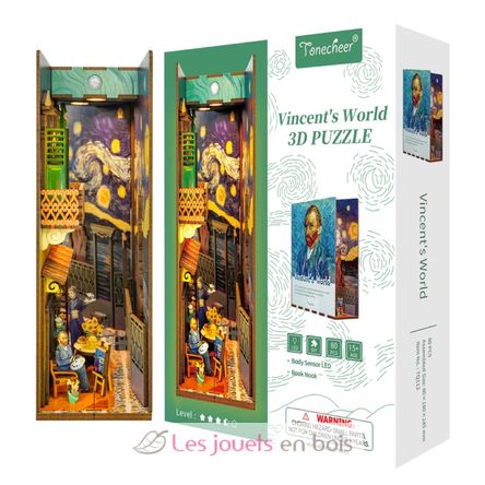 Book Nook Le monde de Vincent T-TQ113 Tonecheer 1