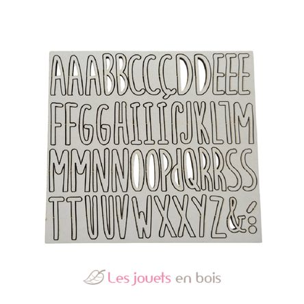Boule de Noël personnalisable bois naturel VI-BN10 Vintiun 8