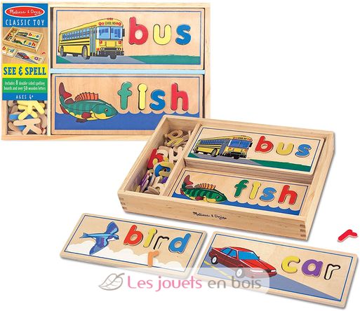 Voir et Épeler en anglais MD-12940 Melissa & Doug 1