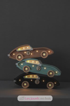 Lampe Veilleuse Voiture de course bleue LL058-440 Little Lights 2