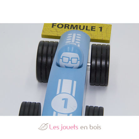 Voiture Formule 1 - PM bleue F-107006B Foulon 4