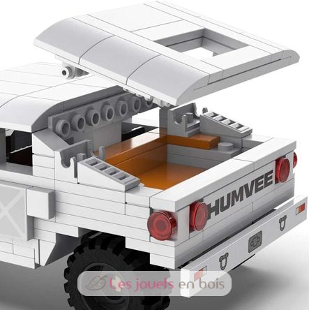 Voiture Humvee tout-terrain 328 pièces C55022W CaDA 4