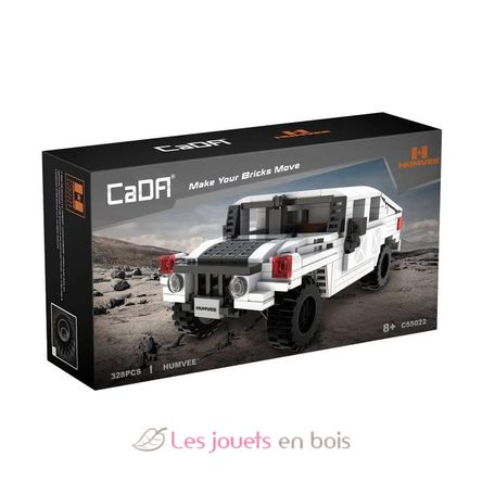 Voiture Humvee tout-terrain 328 pièces C55022W CaDA 7