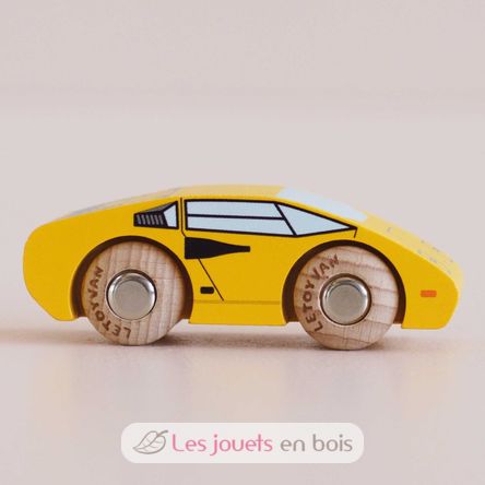 Voiture Lando No 14 TV-GT80 Le Toy Van 4