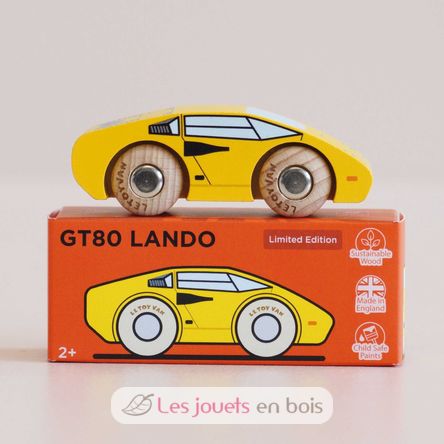 Voiture Lando No 14 TV-GT80 Le Toy Van 2
