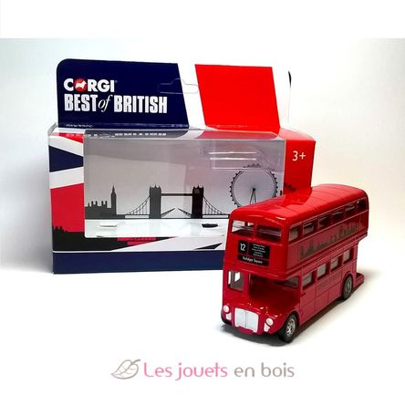 Bus Londonien Routemaster RML2757 1956 NO-CRG-GS82328 Norev 3