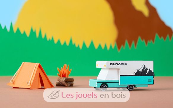 Voiture Olympic Camper C-CNDWAS32 Candylab Toys 5