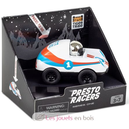 Voiture Presto Racers Ace blanc TT5-0630 Tiger Tribe 3