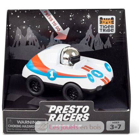 Voiture Presto Racers Ace blanc TT5-0630 Tiger Tribe 6