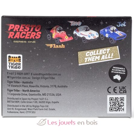 Voiture Presto Racers Flash rouge TT5-0629 Tiger Tribe 5