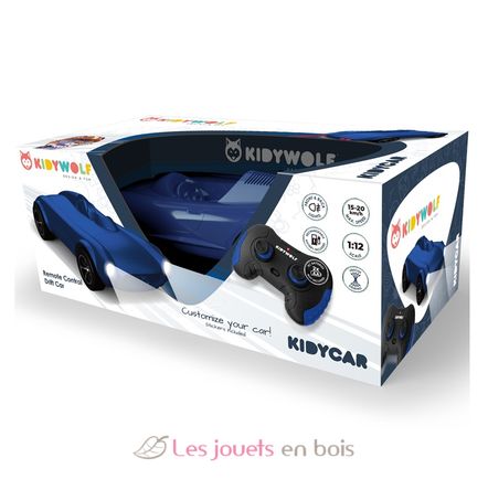 Kidycar Voiture télécommandée bleue KW-KIDYCAR-BU Kidywolf 5