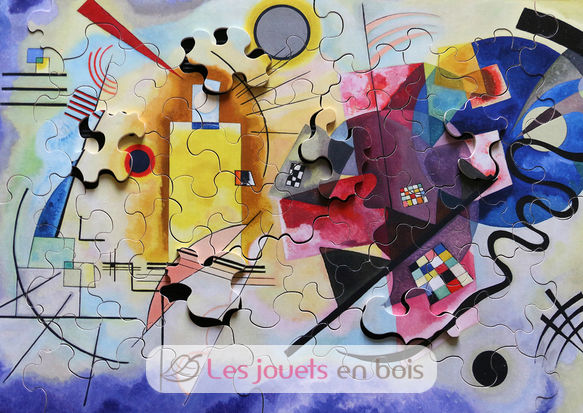 Jaune Rouge Bleu de Kandinsky K066-50 Puzzle Michèle Wilson 2