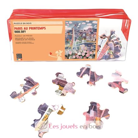 Paris au printemps de DUFY W0123-1274 Puzzle Michèle Wilson 1