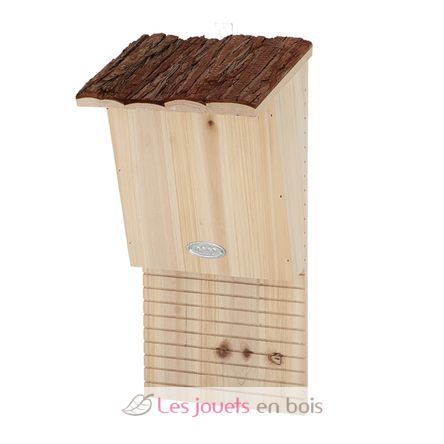 Nichoir chauve souris avec toit en écorce ED-WA106 Esschert Design 1