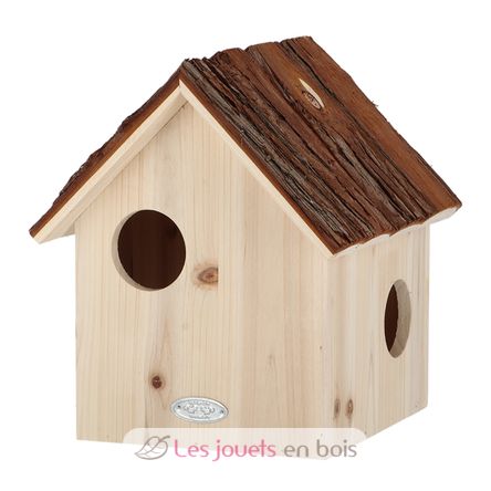 Nichoir écureuil avec toit en écorce ED-WA108 Esschert Design 1