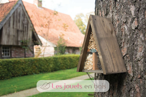 Hôtel à insectes triangle ED-WA36 Esschert Design 4
