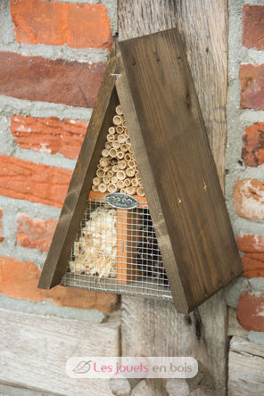 Hôtel à insectes triangle ED-WA36 Esschert Design 3