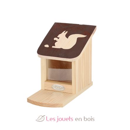 Mangeoire écureuil avec silhouette ED-WA82 Esschert Design 1