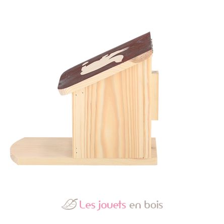 Mangeoire écureuil avec silhouette ED-WA82 Esschert Design 3