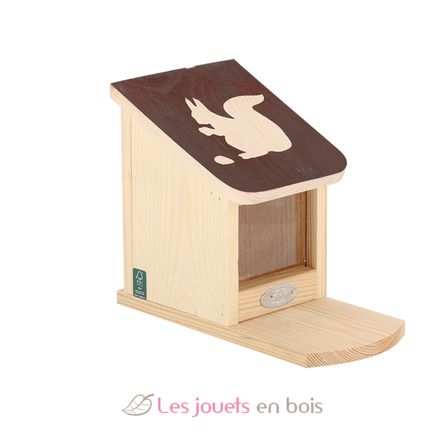 Mangeoire écureuil avec silhouette ED-WA82 Esschert Design 8