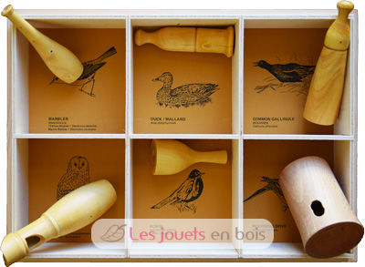 Coffret 6 appeaux - Oiseaux Ouest Americain QBC-WesternAmerican Quelle est Belle Company 1