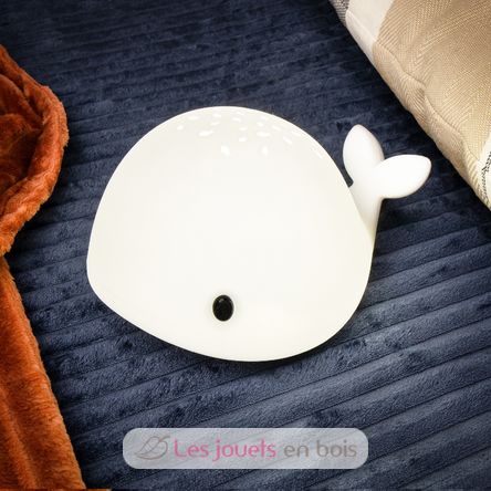 Veilleuse Baleine blanche avec télécommande LL-WHAWHITER Little L 4