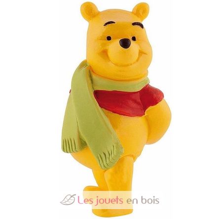 Figurine Winnie l'ourson avec écharpe BU12327-4504 Bullyland 1