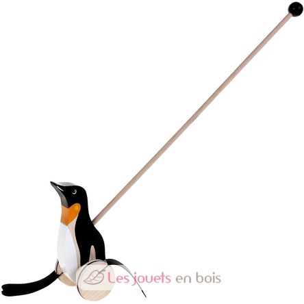 Pingouin à pousser en bois GK-WP005 Goki 2