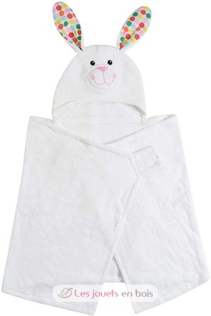 Serviette de bain enfant - lapin bella ZOO-122-001-001 Zoocchini 1