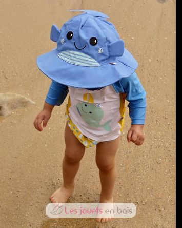 Maillot et Chapeau Baleine (12-24M) EFK-122-010-027 Zoocchini 3