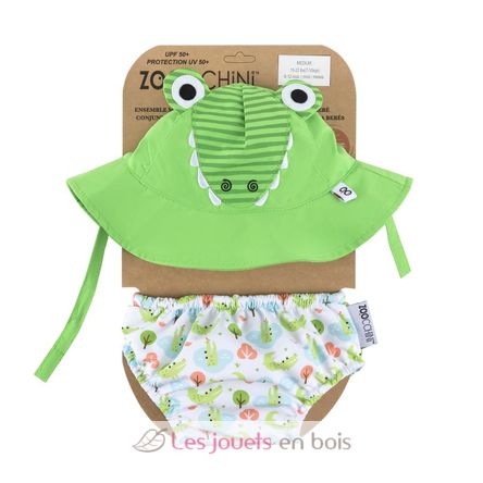 Cape de bain Henry l'hippo Zoocchini