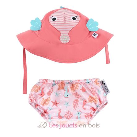 Maillot et Chapeau Hippocampe (12-24M) EFK-122-010-024 Zoocchini 2