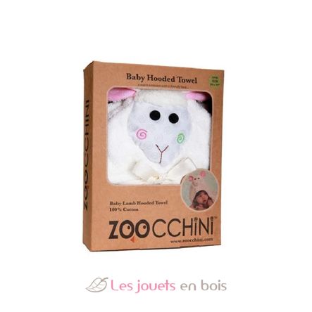 Lola l'agneau - Cape de bain ZOO-122-000-003 Zoocchini 6