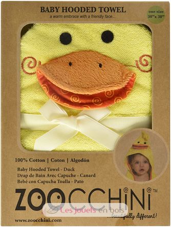 Puddles le canard - Cape de bain ZOO-122-000-001 Zoocchini 5