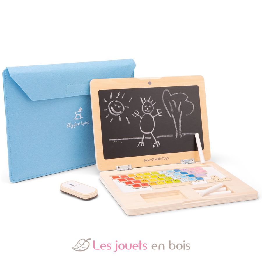 Mon premier ordinateur portable - New Classic Toys - Jouets en bois